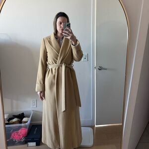 Ellen Tracy Wool-Cashmere Blend Coat